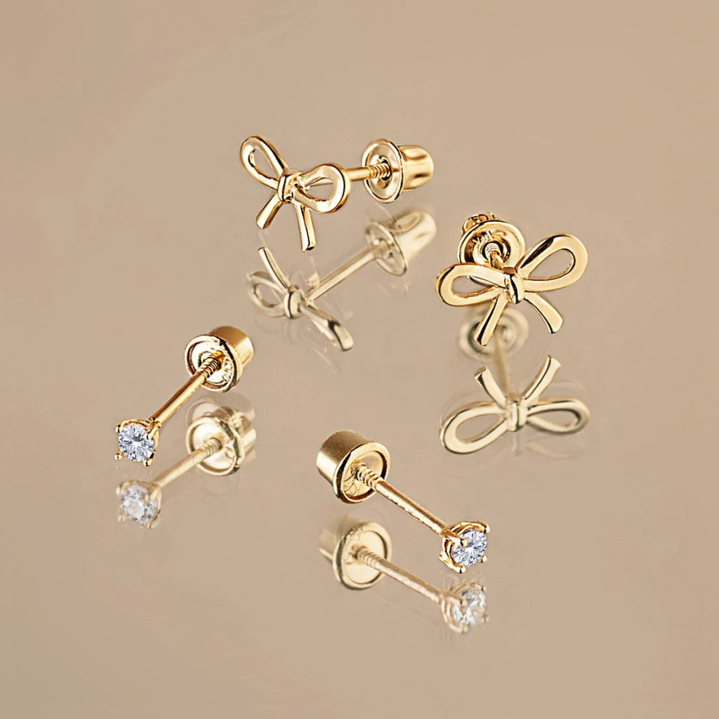 Tiny Sapphire Studs