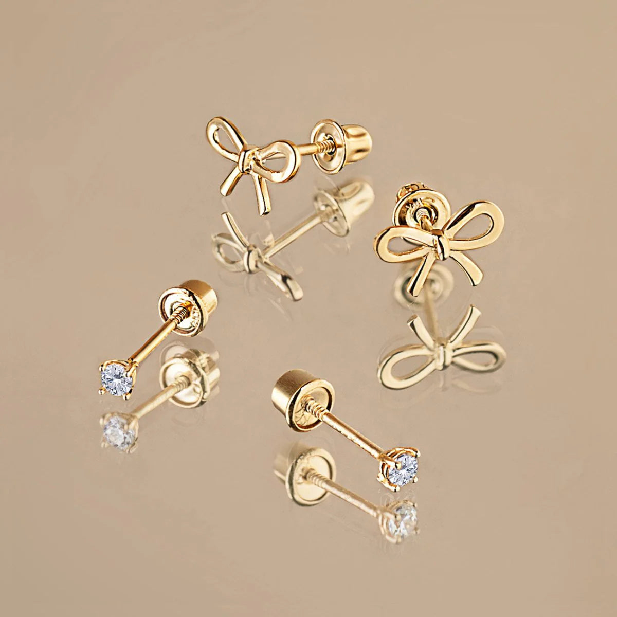 Tiny Sapphire Studs