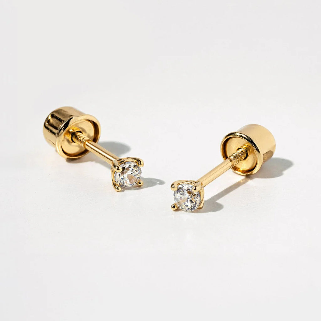 Tiny Sapphire Studs