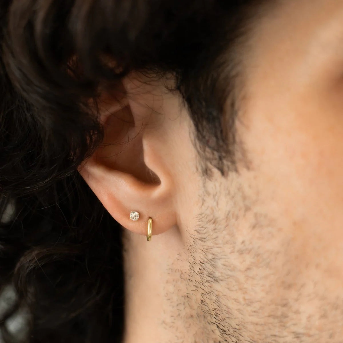 Tiny Sapphire Studs