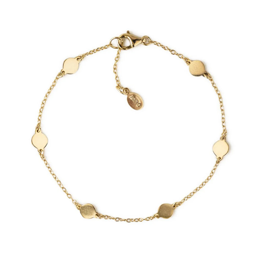 Round Disc Bracelet
