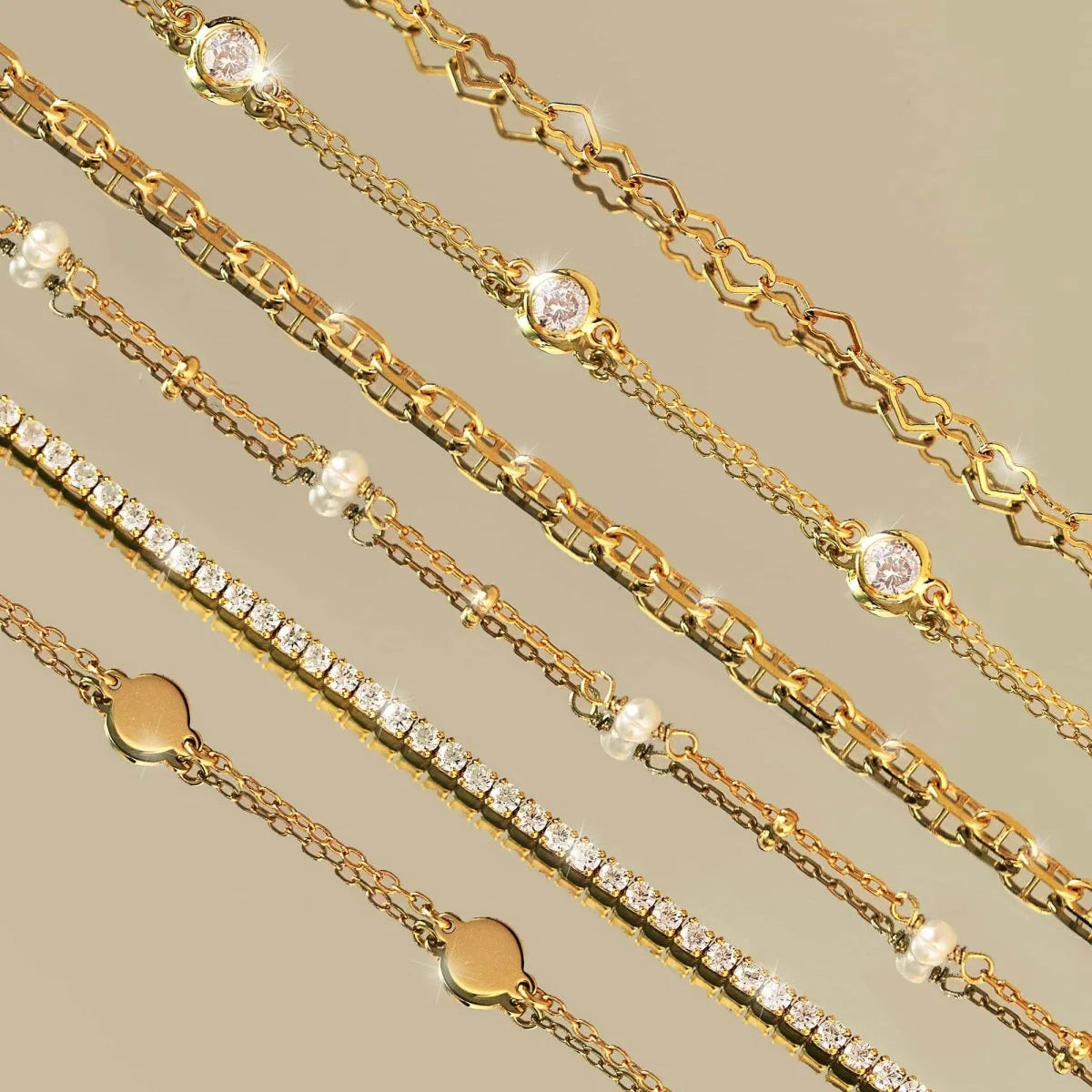 Round Disc Bracelet
